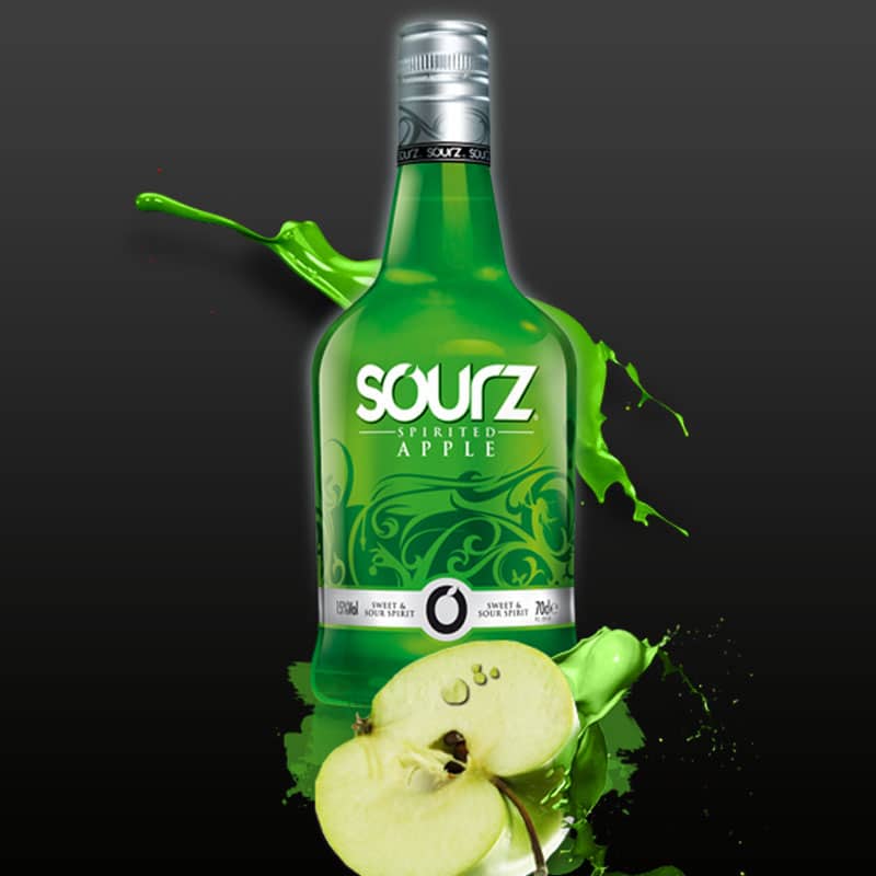 Sourz Apfel Apple B10 schnaps