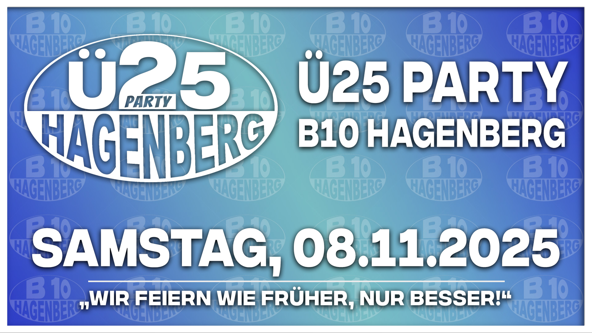 Ü25 Party, B10 Hagenberg